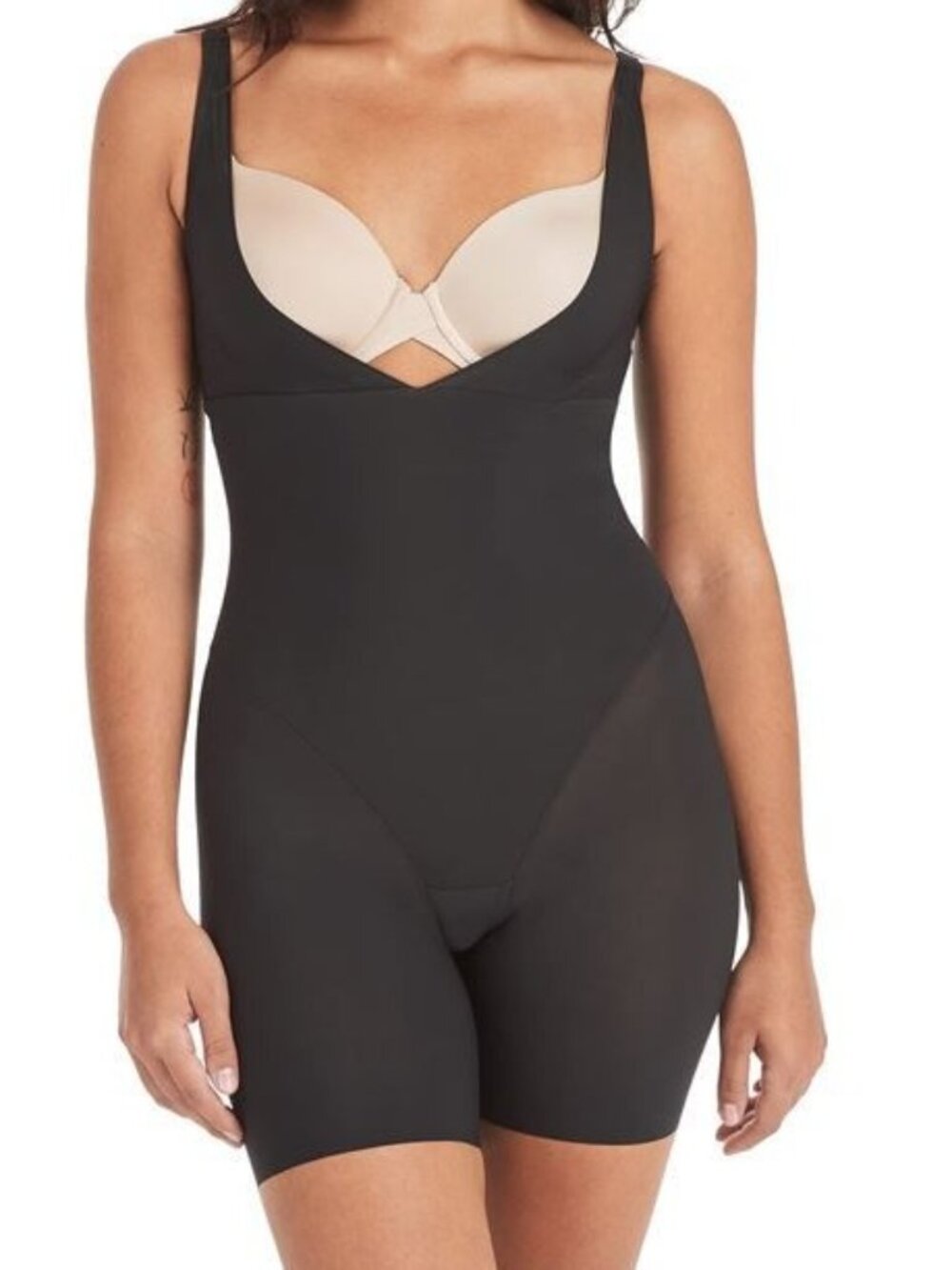 Maidenform 3x Firm Control Shapewear Open Bust Body Shaper 2556 WYOB